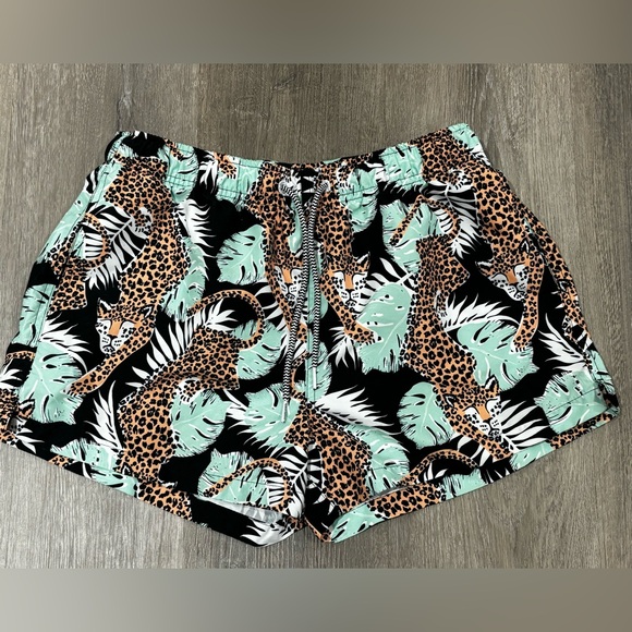 Boardies Other - Boardies Mens Shortie Swim Trunks Size Large Purrfect Paradise Print
